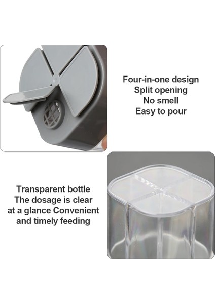 Beyaz Şeffaf Baharat Organizatör Kavanoz Seti Tuz ve Biber Baharat Şişesi Renkli Kapaklı Çeşni Saklama Kabı Mutfak Gadget (Yurt Dışından) modelleri