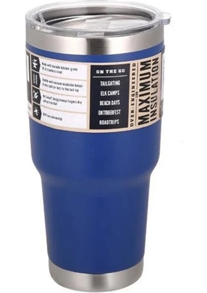 30OZ Koyu Mavi 3 Logo 30OZ 20OZ Paslanmaz Çelik Bardak Yetys Su Şişesi Matara Seyahat Cam Kahve Kupa Çift Duvar Termos 30/20 Oz Araba Bardakları (Yurt Dışından) indirimleri