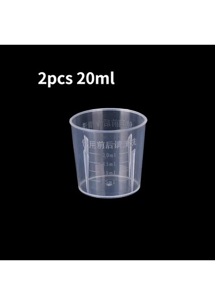 Ölçüm Kabı 15ML,20ML,30ML,50ML,100ML,120ML,,250ML Ölçüm Kabı Sürahi Dekantör Şişe Ağzı Yüzey Mutfak Alet Malzemeleri Kaliteli Bardak Dereceli (Yurt Dışından)