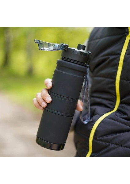 Mavi 500ML Bpa Içermeyen Plastik Su Şişesi Spor Için 400/500/700/1000ML Taşınabilir Sızdırmaz Drinkware Açık Spor Salonu Şişesi Bisiklet Şişesi (Yurt Dışından) indirimleri