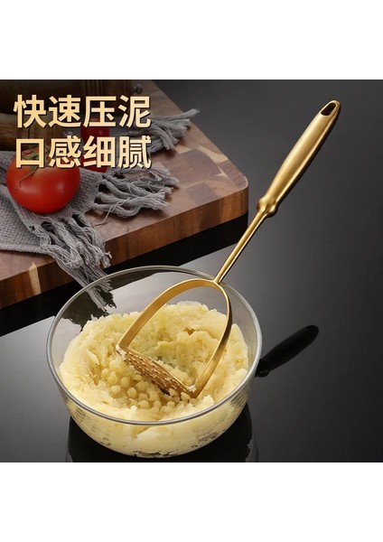 Stil 4 Manuel Paslanmaz Çelik Patates Ezici Preslenmiş Kabak Ricer Pürüzsüz Püresi Kırıcı Meyve Sebze Alet Ev Mutfak Aksesuarı (Yurt Dışından) fırsatları