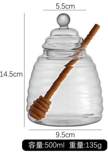E Sıkılabilir Şişe Bal Kavanozu Konteyner Arı Damla Dağıtıcı Su Isıtıcısı Saklama Kabı Standı Tutucu Suyu Şurup Bardağı Mutfak Aksesuarları (Yurt Dışından)