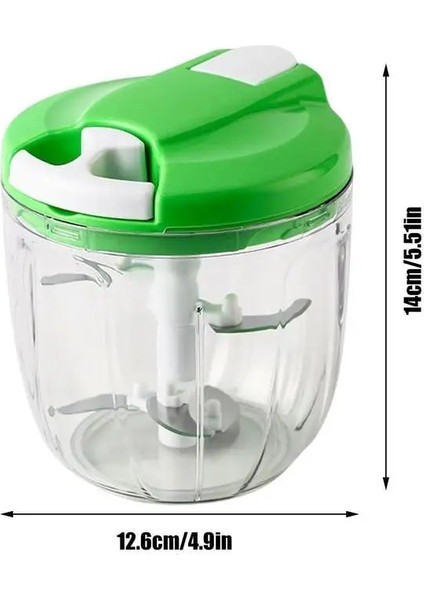 Yeşil Mini Chopper Çok Fonksiyonlu Manuel Et Kıyma Mutfak Sarımsak Basın Kırıcı Sebze Biber Pişirme Araçları ve Aksesuarları (Yurt Dışından) fiyatları