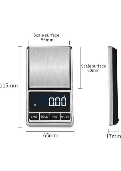 500G-0.01G Cep Ölçeği 0.01G Hassas Dijital Elektronik Altın Takı Karat Elmas Dengesi Mini Mg Mutfak Terazisi Taşınabilir Tartı (Yurt Dışından) fırsatları