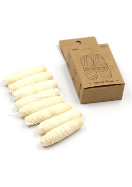 Bambu Kömür Diş Ipi Çevre Dostu %100 Biyobozunur (Yurt Dışından)