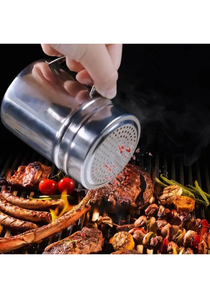 L Dayanıklı Pizza Shaker Temizlemesi Kolay Peynir Shaker Bulaşık Makinesinde Yıkanabilir Çok Yönlü Baharat Baharat Biber Gevreği Dispenseri (Yurt Dışından) indirimleri