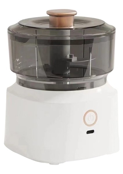 Fildişi Çok Yönlü 350 ml Elektrikli Sarımsak Ezici Kırıcı Mini Mutfak Gıda Parçalayıcı, Verimli Sebze Kesme Için Otomatik Basınç ile (Yurt Dışından)