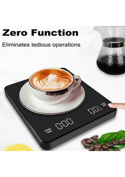 Mavi Pedsiz 3kg Siyah Ayna Kahve Terazisi Zamanlayıcı LED Elektronik Denge 3kg/0.1g Yüksek Hassasiyetli Dijital Gramer Tip-C Şarj Mutfak Ağırlıkları (Yurt Dışından) modelleri