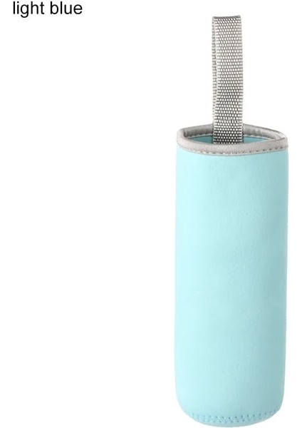 Açık BLUE2-550ML 550ML Spor Su Şişesi Kapağı Neopren Yalıtım Kol Çantası Kılıfı Taşınabilir Vakum Bardak Kol Spor Kamp Aksesuarları (Yurt Dışından)