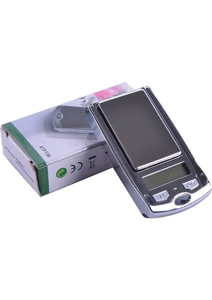 Type1 1 Adet Yüksek Hassasiyetli Mini Ölçekli Elektronik LCD Araba Anahtarı Şekilli Dijital Terazi Takı Ağırlık Dengesi Tartı 100G 0 01G (Yurt Dışından)