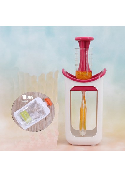 Pembe Manuel Çocuk Püresi Gıda Takviyesi Sıkacağı Ev Meyve Suyu Sebili Sebze Parçalayıcı Gıda Sıkacağı Mutfak Eşyaları (Yurt Dışından) indirimleri