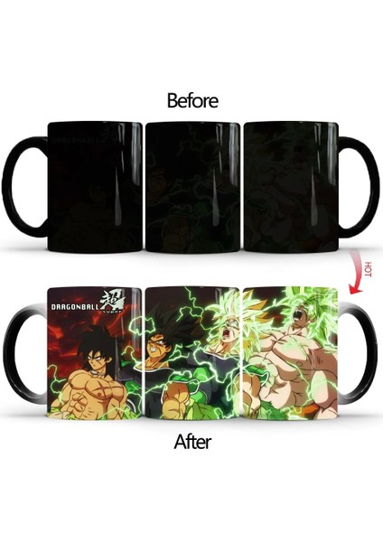 Stil 6 Süper Goku Isıya Duyarlı Kupa Renk Değişimi 11 Oz Sihirli Isı Renk Değişikliği Seramik Çay Bardağı Kahve Kupalar Çocuk Doğum Günü Hediyeleri (Yurt Dışından) fırsatları