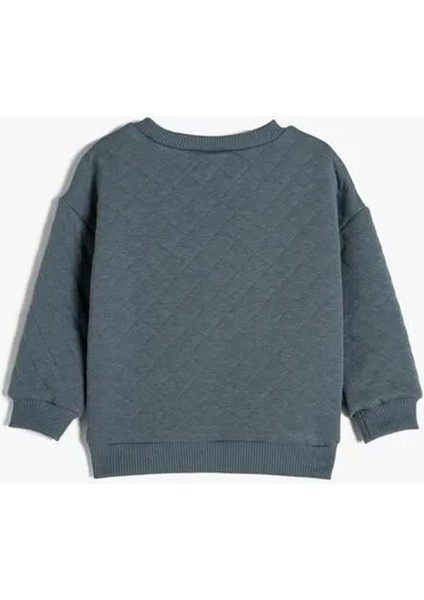 4Wmb10172Tk 715 Lacivert Erkek Bebek Pamuk Jersey Sweatshirt fiyatları