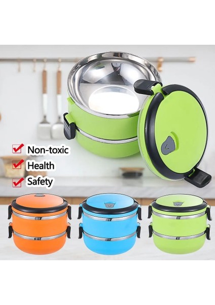 ORANGE-650ML Paslanmaz Çelik Öğle Yemeği Kutusu Sıcak Yemek Şişesi Termal Kavanoz Vakum Yalıtımlı Çorba Termos Kapları Seyahat Thermische Beslenme Çantası (Yurt Dışından)