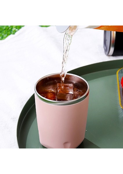 500ML Plastik Mavi Kahve Fincanı Taşınabilir Araba Bardağı Kahve Termal Kupa 300ML / 500ML 304 Paslanmaz Çelik Düz Içecek Haşlanma Önleyici Kahvaltı Vakum Yalıtımlı Şişe (Yurt Dışından)