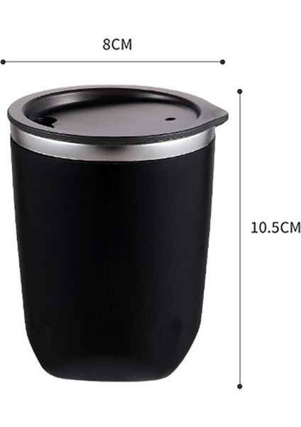 500ML Plastik Mavi Kahve Fincanı Taşınabilir Araba Bardağı Kahve Termal Kupa 300ML / 500ML 304 Paslanmaz Çelik Düz Içecek Haşlanma Önleyici Kahvaltı Vakum Yalıtımlı Şişe (Yurt Dışından)