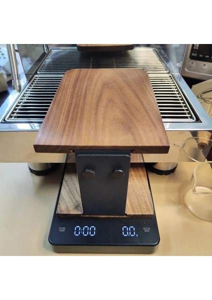 Kayın Ahşap Kahve Espresso Makinesi Için Tartı Standı Elektronik Tartı Rafı Su Geçirmez Tartı Çubuk Koruma Rafı Yükseklik Ayarı (Yurt Dışından) modelleri