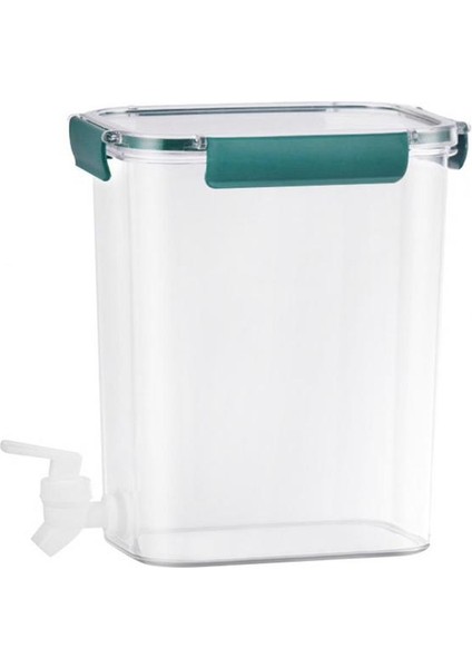 4.5l Yeşil 3.5/4.5l Soğuk Su Isıtıcısı Su Sürahisi Sürahi Büyük Kapasiteli Bal Drinkfles Soda Dispenseri Pet Musluk Tasarımlı Limonata Sürahisi Mutfak Için (Yurt Dışından)