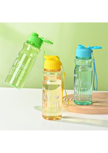 Şarap Kırmızısı 650ML 650ML Su Bardağı Spor Su Şişesi Çift Su Bardağı Plastik Taşınabilir Su Deposu Anti-Damla Açık Halat Su Şişesi Hediye Kupa (Yurt Dışından) fırsatları