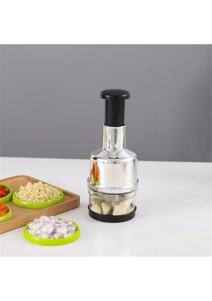 Kıyıcı 03 Çok Fonksiyonlu Manuel Soğan Kıyıcı Paslanmaz Çelik Sarımsak Kırıcı Presleme Gıda Kesici Güvenlik Dayanıklı Kıyıcı Dilimleme Dicer Araçları (Yurt Dışından)