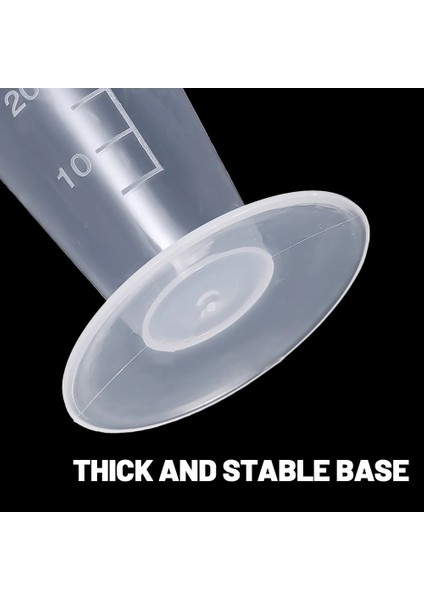 50ML 50/100ML Plastik Ölçüm Kabı Yuvarlak Taban Şeffaf Ucu Ağız Fincan Pişirme Için Sıvı Ölçü Kabı Bakeware Mutfak Aracı (Yurt Dışından)