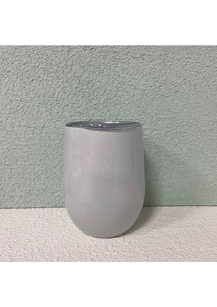 R4 12 Oz 12 Oz Glitter Şarap Gözlük Tumbler Mühür Kapaklı Paslanmaz Çelik Bira Bardakları Doğum Günü Partisi Için Çift Duvar Kahve Seyahat Kupalar (Yurt Dışından)