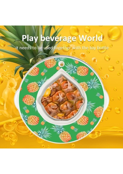 Ananas 2pcs 1-4pcs Tatlandırıcı Kapsüller 0 Şekerli Hava Kokusu Meyve Aromalı Su Içme Şişesi Lezzet Lezzet Pod Su Şişeleri Kızlar Için (Yurt Dışından)