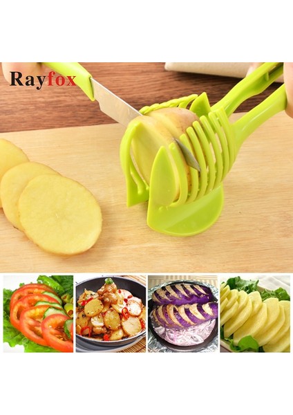 Resim Gösterisi Olarak Mutfak Pişirme Araçları Sebze Kesici Kıyıcılar Patates Soğan Elma Dilimleme Aracı Domates Limon Öğütücüler Mutfak Aksesuarları Gadget (Yurt Dışından) fiyatları