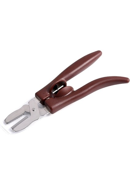 Kahverengi Kestane Kesici Fındık Kraker Kestane Kraker Aracı Paslanmaz Çelik Kestane Klip Uygun Kestane Soyucu Mutfak Aksesuarları (Yurt Dışından)