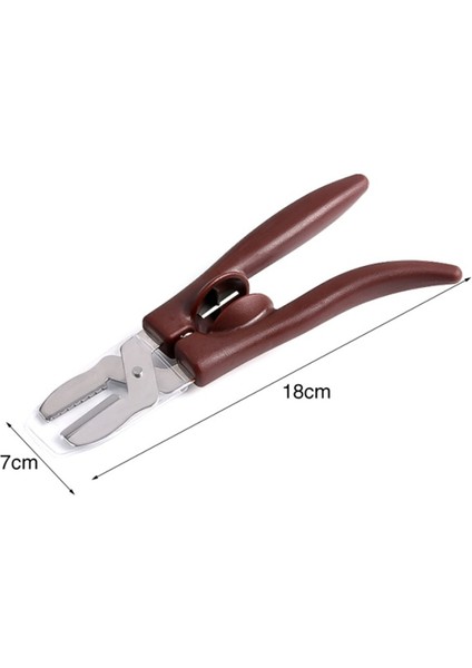 Kahverengi Kestane Kesici Fındık Kraker Kestane Kraker Aracı Paslanmaz Çelik Kestane Klip Uygun Kestane Soyucu Mutfak Aksesuarları (Yurt Dışından) modelleri
