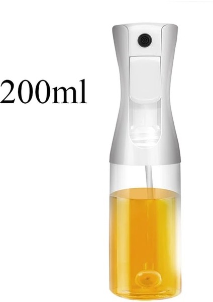 200 ml Beyaz Preslenmiş Yağ Sprey Şişesi Baharat Şişesi Yağdanlık Pişirme Kamp Barbekü Zeytinyağı Sprey Sirke Soya Sosu 200 ml 300 ml (Yurt Dışından)