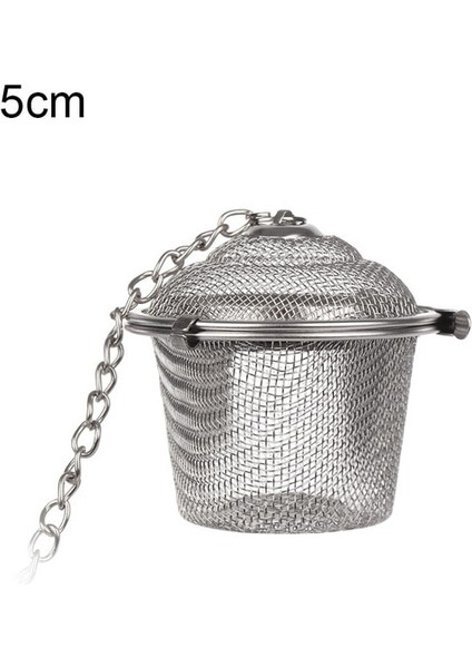5cm 1 Adet Paslanmaz Çelik Çorba Tadı Baharat Kutusu Sepeti Salamura Tencere Cüruf Ayırma Kevgir Süzgeçler Pişirme Örgü Filtre Aracı (Yurt Dışından)