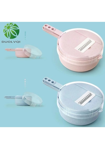 Pembe 8 Adet/takım Sebze Meyve Dilimleme Yumurta Beyaz Ayırıcı Patates Parçalayıcı Sebze Kurutma Makinesi Çok Fonksiyonlu Mutfak Aracı (Yurt Dışından) fırsatları