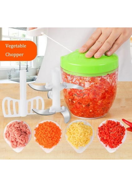 Sarı Sebze Meyve Kıyıcı Soğan Rende Parçalayıcı Sarımsak Dilimleme Kesici Kıyma Makinesi Spiralizer Yumurta Karışımı Mutfak Aracı Aksesuar Gadget (Yurt Dışından) fiyatları