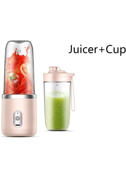 P 6 Bıçak 400 ml Taşınabilir Elektrikli Meyve Sıkacağı Bardağı USB Şarj Edilebilir El Smoothie Blender Meyve Karıştırıcılar Milkshake Yapımcısı Makinesi Gıda Sınıfı Karıştırma (Yurt Dışından) fiyatları