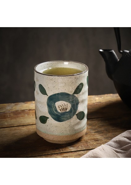 E 300 ml Vintage Japon Tarzı Seramik Kupalar 300 ml Çay Şarap Suşi Sake Fincan Komik Aile Restoran Dekorasyon Arkadaşlar Için Seyahat Hediye (Yurt Dışından) modelleri