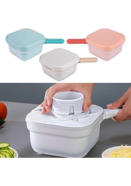 Azure Mavi Manuel Sebze Doğrayıcı Çok Fonksiyonlu Patates Manuel Parçalayıcı Dilimleyici Turp Rende Mutfak Aracı Kullanışlı Soyucu ve Kesici (Yurt Dışından) indirimleri