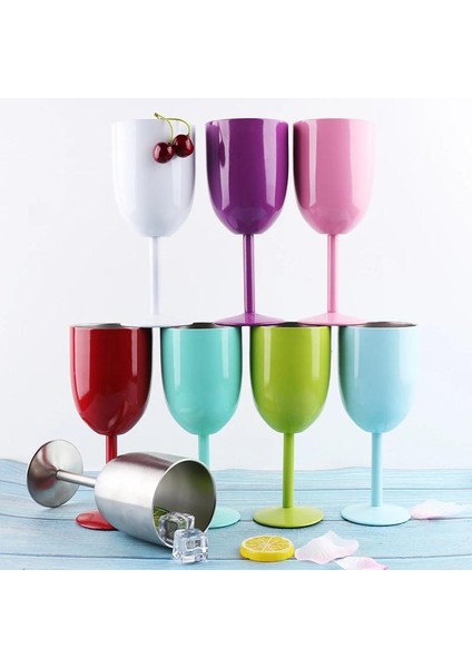 D 10OZ 10OZ Kadeh Bardak Mühür Kapaklı Paslanmaz Çelik Şampanya Bardağı Çift Katmanlı Kokteyl Kupa Merry Christmas (Yurt Dışından) modelleri