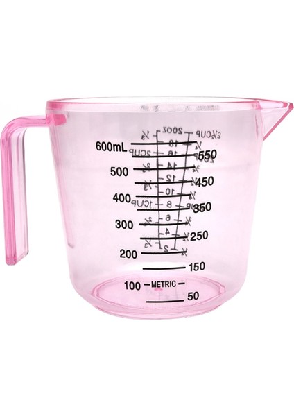 No.2 300 ml Şeffaf Plastik Ölçme Bardak Çok Ölçüm Pişirme Pişirme Aracı Sıvı Ölçü Sürahi Konteyner (Yurt Dışından)