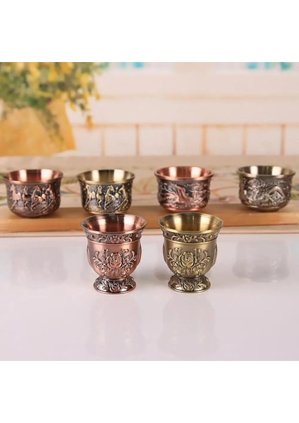 C Çay Fincanı Şarap Bardakları Şampanya Bardakları Içecek Kadehi Kokteyl Bardakları Altın Vintage Çin Tarzı Yaratıcı Hediye Bar Ev Dekor Için (Yurt Dışından) modelleri