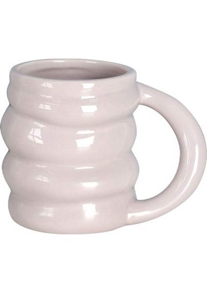 Mor 400 ml Yaratıcı Su Bardağı Seramik Kupa Iskandinav Kahve Fincanları Büyük Handrip ile Renkli Büyük Suyu Kupa El Yapımı Drinkware Coffeeware (Yurt Dışından)