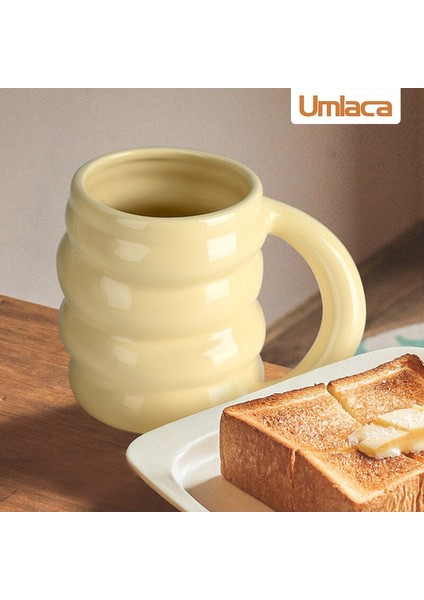 Mor 400 ml Yaratıcı Su Bardağı Seramik Kupa Iskandinav Kahve Fincanları Büyük Handrip ile Renkli Büyük Suyu Kupa El Yapımı Drinkware Coffeeware (Yurt Dışından) fiyatları