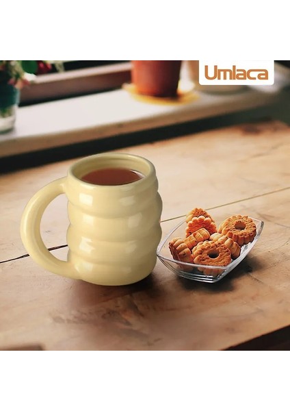 Mor 400 ml Yaratıcı Su Bardağı Seramik Kupa Iskandinav Kahve Fincanları Büyük Handrip ile Renkli Büyük Suyu Kupa El Yapımı Drinkware Coffeeware (Yurt Dışından) indirimleri