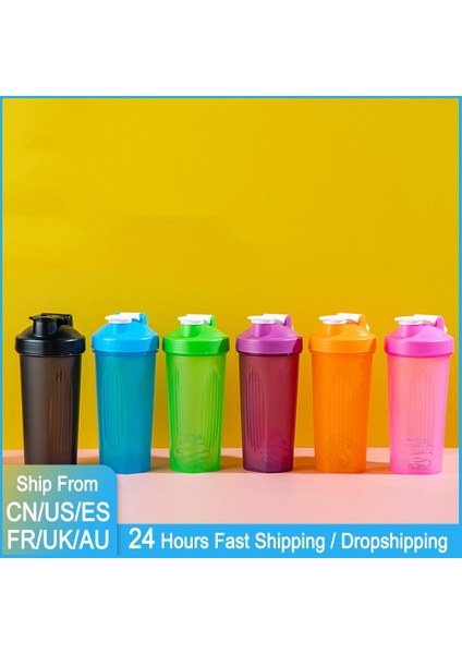 Yeşil 600 ml Protein Tozu Çalkalayıcı Şişe Sızdırmaz Su Şişesi Spor Salonu Fitness Eğitimi Için Spor Çalkalayıcı Milkshake Ölçekli Karıştırma Bardak (Yurt Dışından) indirimleri