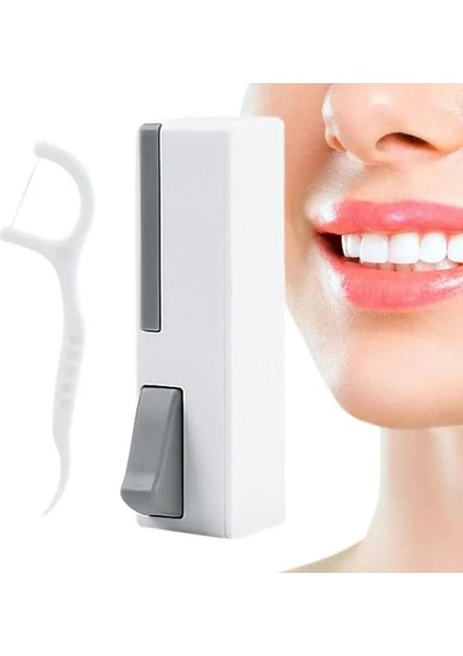 Otomatik Ipi Kürdan Konteyner 30 Adet Flosser Ipi Sopa Dağıtıcı Seyahat Taşınabilir Mini Sıhhi Ağız Temizleme Araçları (Yurt Dışından)