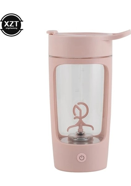 Pembe USB 650 ml Elektrikli Protein Shaker Şişe Peynir Altı Suyu Protein Tozu Karıştırma Şişesi Spor Fitness Salonu Açık Seyahat Şişesi Şarj Edilebilir (Yurt Dışından) fiyatları