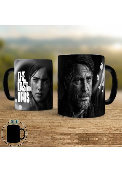 Kupa 01 11OZ The Last Of Us Part 2 350ML Sihirli Renk Değiştiren Seramik Kahve Kupa Bardak Arkadaşlar Hediye (Yurt Dışından)