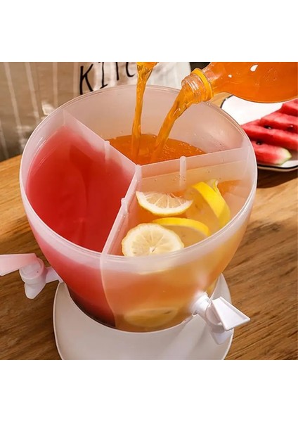 3.5l Düzenli 5l Içecek Dağıtıcı Soğuk Su Isıtıcısı Musluk Ev Limonata Şişesi Drinkware Soğuk Su Şişesi Konteyneri Çaydanlık Su Sürahileri (Yurt Dışından)