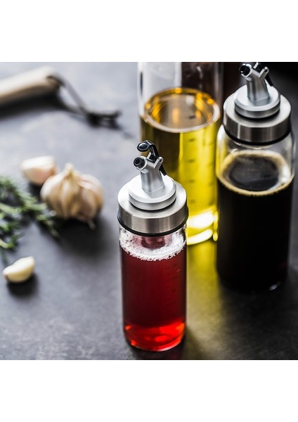 300ML 180/300/500ML Soya Sosu Zeytinyağı Şişesi Püskürtücü Sızdırmaz Sos Tekne Dökücü Likör Dağıtıcı Cam Sirke Şişe Yağı Kabı (Yurt Dışından) indirimleri