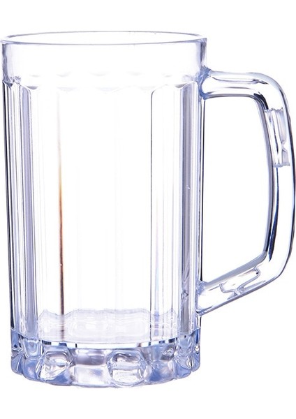 500ML 500ML 500ML Şeffaf Bira Kupası Plastik Kırılmaz Kahvaltı Süt Kahve Suyu Su Bardağı Barware Drinkware Ev Partisi Bar Ktv (Yurt Dışından)